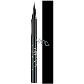 Artdeco Deep Black Liquid Liner ultra tenká oční linka 01 Deep Black 1,1 ml