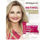 Dermacol Bio Retinol protivráskový krém 50 ml + protivráskový oční krém 15 ml, kosmetická sada pro ženy