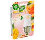 Air Wick Essential Oils Mango a Broskev z Malediv elektrický osvěžovač vzduchu komplet 19 ml