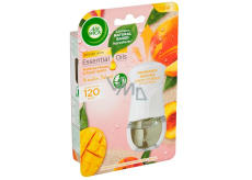 Air Wick Essential Oils Mango a Broskev z Malediv elektrický osvěžovač vzduchu komplet 19 ml