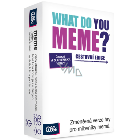 Albi What Do You Meme? Cestovní edice párty hra pro milovníky meme česká a slovenská verze, věk 15+