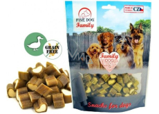 Fine Dog Family kachní srdíčka přírodní masová pochoutka pro psy 200 g