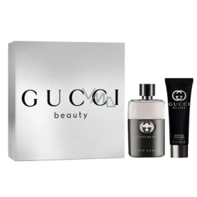 Gucci Guilty Pour Homme toaletní voda 50 ml + sprchový gel 50 ml, dárková sada pro muže