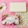 English Soap Kokos & Rebarbora přírodní parfémované mýdlo s bambuckým máslem 190 g