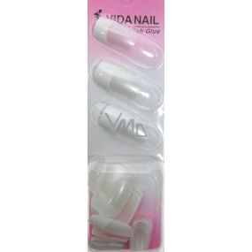 Diva & Nice Vida Nail French Nail umělé nehty na francouzskou manikúru 24 kusů