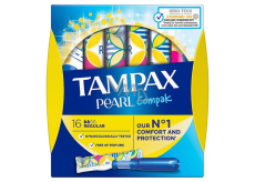 Tampax Compak Pearl Regular dámské tampony s aplikátorem 16 kusů