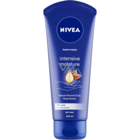 Nivea Intensive Moisture krém na ruce s mandlovým olejem a bambuckým máslem 100 ml