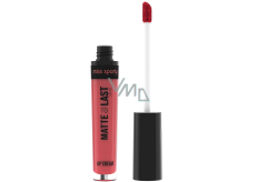 Miss Sporty Matte to Last 24h Lip Cream tekutá rtěnka 310 Blooming Peony 3,7 ml