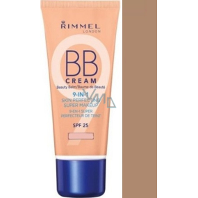 Rimmel London Beauty Balm 9v1 SPF25 BB krém 04 Medium/Dark 30 ml