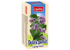 Apotheke Pro dobrou paměť bylinný čaj s ginkgo bilobou 25 x 1,5 g