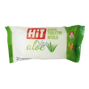 Hit Aloe Vera jemné Toaletní mýdlo pro optimální péči o pokožku celého těla100 g