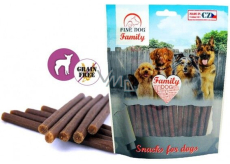 Fine Dog Family jehněčí tyčka, přírodní masová pochoutka pro psy 200 g