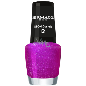 Dermacol Neon Nail Polish Neonový lak na nehty 45 Cosmic 5 ml