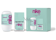 Nike A Sparkling Day toaletní voda 30 ml + deodorant roll-on 50 ml, dárková sada pro ženy