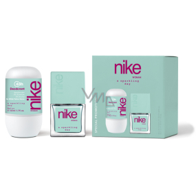 Nike A Sparkling Day toaletní voda 30 ml + deodorant roll-on 50 ml, dárková sada pro ženy