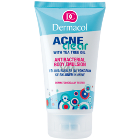 Dermacol Acneclear Antibacterial tělová emulze 200 ml