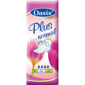 Oasis Normal Plus intimní vložky s křidélky 10 kusů