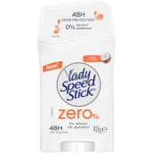 Lady Speed Stick Zero Fresh Coconut antiperspirant deodorant stick pro ženy 40 g