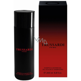 Trussardi Primo šampon a sprchový gel pro muže 200 ml