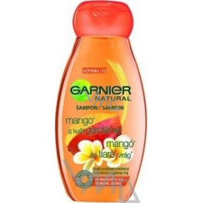 Garnier Natural Mango a Květ gardénie šampon na normální vlasy 250 ml