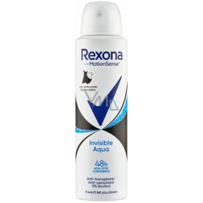 Rexona Invisible Aqua antiperspirant deodorant sprej pro ženy 150 ml