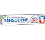 Sensodyne Sensitivity & Gum Whitening bělicí zubní pasta pro ochranu zubů a dásní šetrně bělí citlivé zuby 75 ml