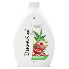 Dermomed Aloe Vera & Granátové jablko tekuté mýdlo náhradní náplň 1l