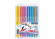 Centropen Colour World Pastel popisovače pastelové vypratelné 1 mm 10 barev