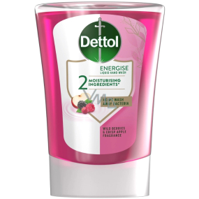 Dettol Wild Berries tekuté mýdlo do bezdotykového dávkovače mýdla náhradní náplň 250 ml