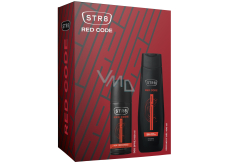 Str8 Red Code deodorant sprej 150 ml + sprchový gel 400 ml, kosmetická sada pro muže