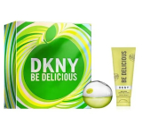 DKNY Donna Karan Be Delicious Woman parfémovaná voda 30 ml + tělové mléko 100 ml dárková sada pro ženy