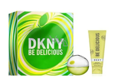 DKNY Donna Karan Be Delicious Woman parfémovaná voda 30 ml + tělové mléko 100 ml dárková sada pro ženy