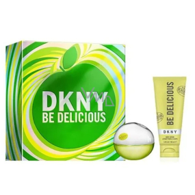 DKNY Donna Karan Be Delicious Woman parfémovaná voda 30 ml + tělové mléko 100 ml dárková sada pro ženy