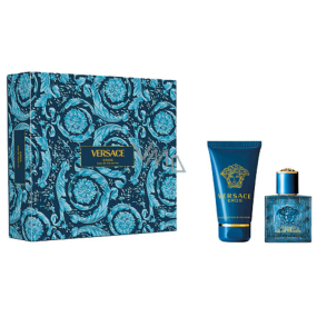 Versace Eros pour Homme toaletní voda 30 ml + sprchový gel 50 ml, dárková sada pro muže