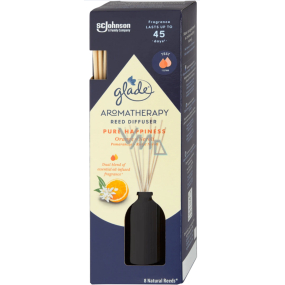 Glade Aromatherapy Reed Diffuser Orange + Neroli osvěžovač vzduchu vonné tyčinky 80 ml