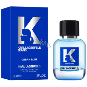 Karl Lagerfeld Jeans Urban Blue toaletní voda pro muže 60 ml