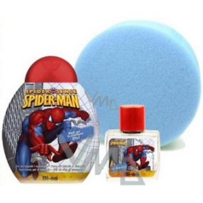 Marvel Spiderman sprchový gel 250 ml + toaletní voda 50 ml + houbička, dětská kazeta