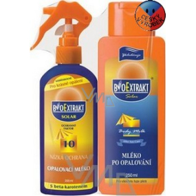 BioExtrakt SPF30 Opalovací mléko 200 ml sprej + mléko 250 ml, kosmetická sada