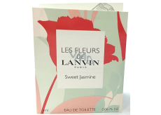 Lanvin Les Fleurs Sweet Jasmine toaletní voda pro ženy 2 ml s rozprašovačem, vialka