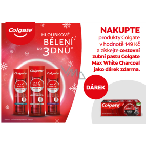 Colgate Max White Charcoal zubní pasta 20 ml