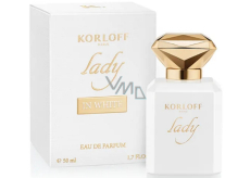 Korloff Lady In White parfémovaná voda pro ženy 50 ml