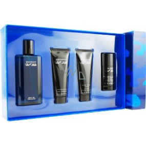 Davidoff Cool Water Men toaletní voda 125 ml + deodorant stick 75 ml + sprchový gel 75 ml + balzám po holení 75 ml, dárková sada