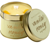 Bomb Cosmetics Vanilka a med Vonná přírodní, ručně vyrobena svíčka v plechové dóze hoří až 35 hodin