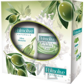 Palmolive Olive Milk sprchový gel 250 ml + tuhé mýdlo 90 g, kosmetická sada