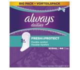 Always Dailies Fresh & Protect Normal s jemnou vůní slipové intimní vložky 60 kusů