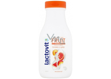 Lactovit Fruit Energy Vitalita a svěžest broskev a grep sprchový gel pro suchou pleť 300 ml