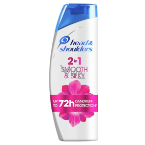 Head&Shoulders Smooth & Silky šampon proti lupům pro suché a poškozené vlasy 400 ml