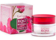 Rose of Bulgaria krém na oční okolí s růžovou vodou 25 ml