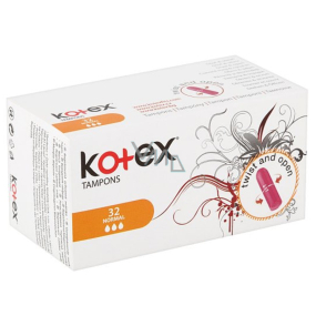 Kotex Normal tampony 32 kusů