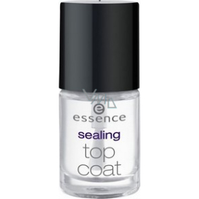 Essence Sealing Top Coat fixační krycí lak na nehty 10 ml